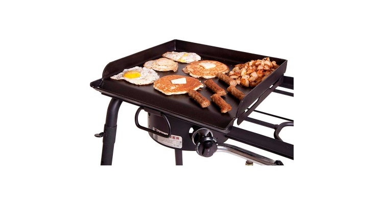 Plita din otel tip plancha 35 x 40 cm pentru arzatoarele Camp Chef CC-SG30