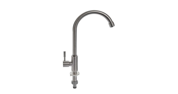 Bucatarie de exterior dulap fara gratar, contine modul chiuveta si modul cu blat de lucru Grandhall K0GK-01