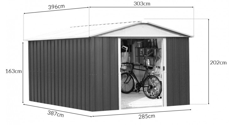 Magazie metalica de lux Castleton AZT 10x13