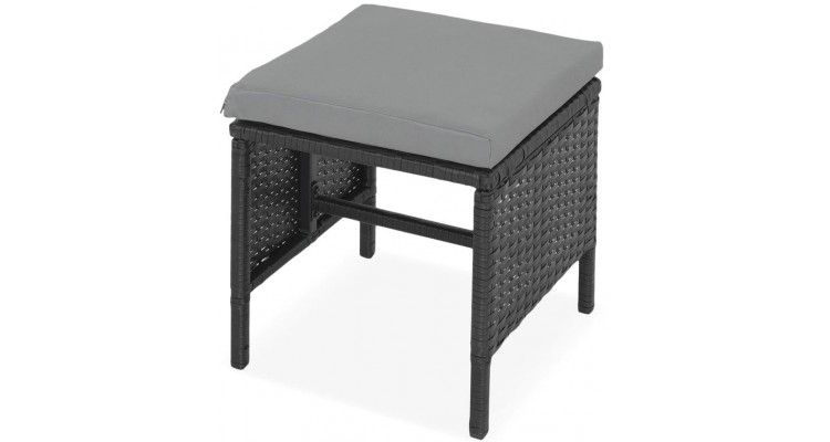 Set mobilier CLARY terasa/gradina, 2 fotolii, 2 taburete, canapea si masuta image9