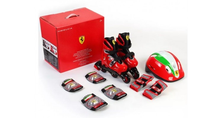 Role ferarri masura 29 - 32 rosii cu set protectie