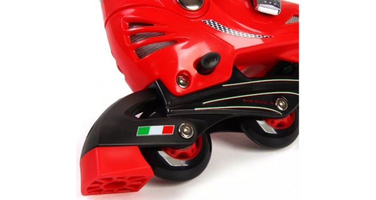 Role ferarri masura 29 - 32 rosii cu set protectie