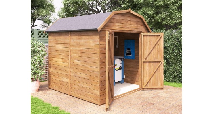 Magazie din lemn tratat Dutch Barn, 2.4x2.4, Dunster House