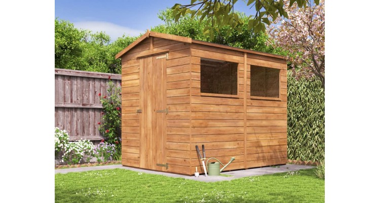 Magazie din lemn tratat Adam II, 1.81x2.42m, Dunster House
