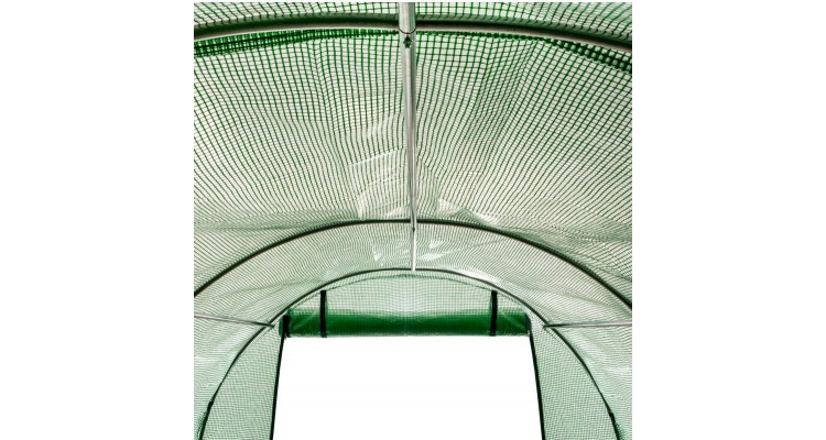 Solar de gradina 4 x 2,5 x 2 m, folie verde