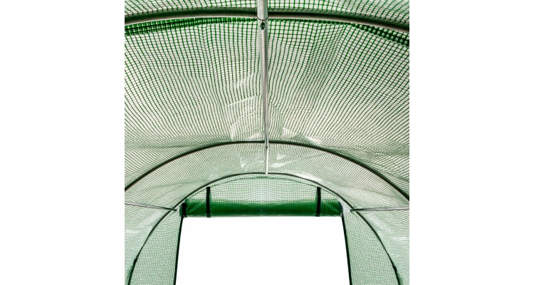 Solar de gradina 4,5 x 3 x 2 m, folie verde