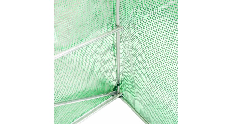 Solar de gradina 6 x 3 x 2 m, folie verde