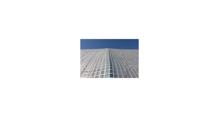 Solar gradina alb cu schelet metalic 6 x 3 m,18MP