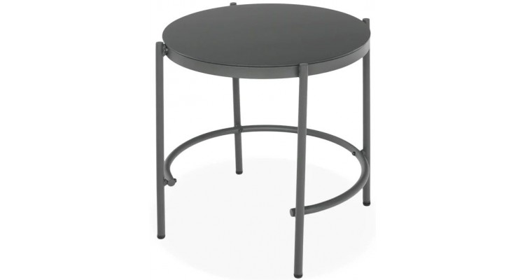 Set mobilier exterior, poliratan, 4 locuri, 2 fotolii, canapea si 2 masute LILLE