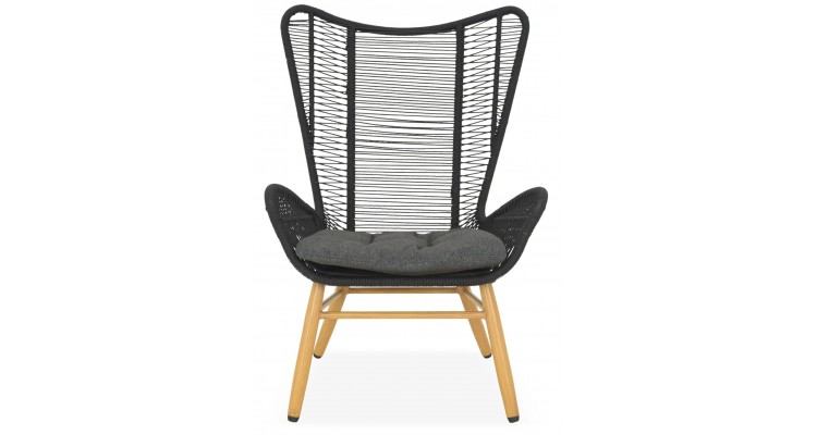 BODEH Set mobilier terasă/grădină, 2 fotolii si măsuță