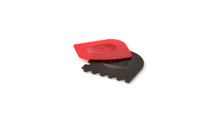 Set razuitor pentru vasele din fonta Lodge L-SCRAPERCOMBO - 1 | YEO