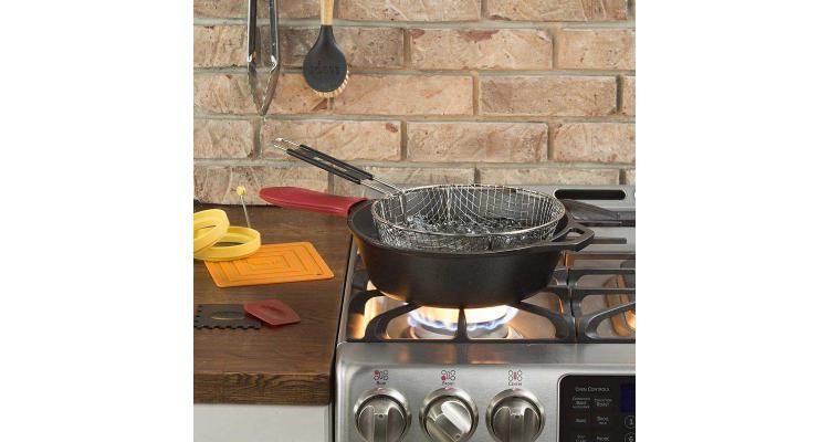 Perie pentru curatat vasele din fonta Lodge 25 cm L-SCRBRSH