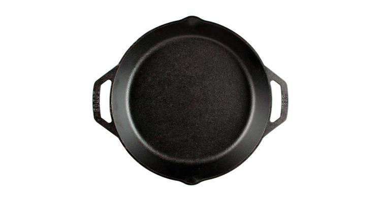 Tigaie adanca rotunda din fonta cu manere Lodge 30 cm L-10SKL