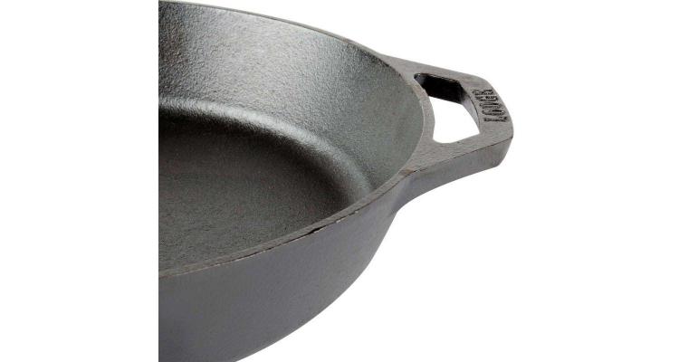 Tigaie adanca rotunda din fonta cu manere Lodge 30 cm L-10SKL