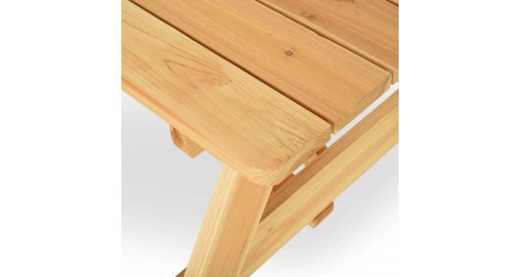 Set mobilier KIDS PICNIC terasa/gradina, masa pliabila, 2 banchete