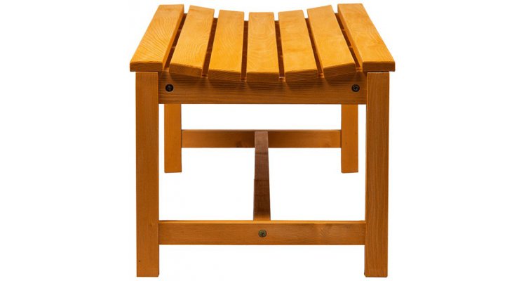 Banca de gradina din lemn VEATA,120 cm