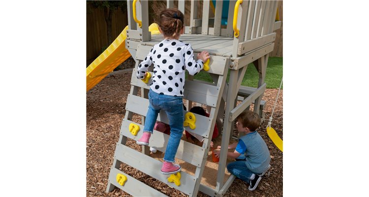Complex de joaca din lemn de cedru Seacove Deluxe Kidkraft F29075