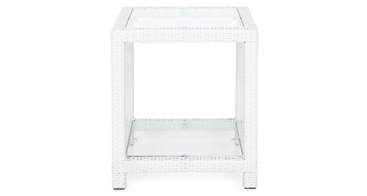 Set mobilier SAFIRA gradina/terasa, 2 fotolii, canapea, masuta cafea, taburet si masuta colt