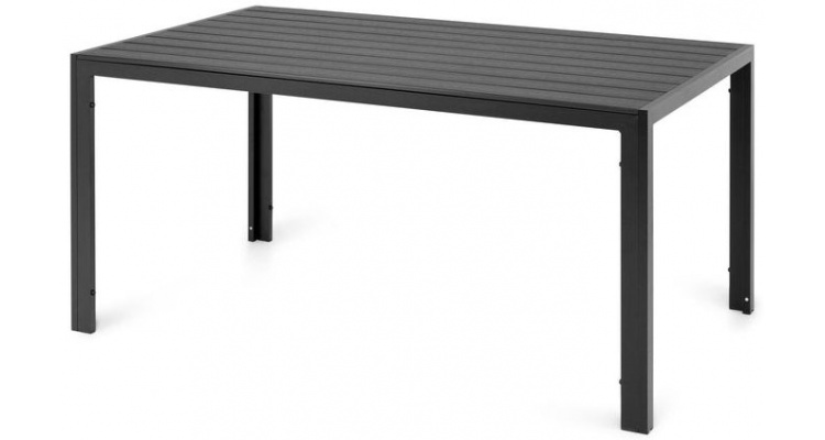 Set mobilier ENCORE/MAURO terasa/gradina, 4 scaune si masa dreptunghiulara