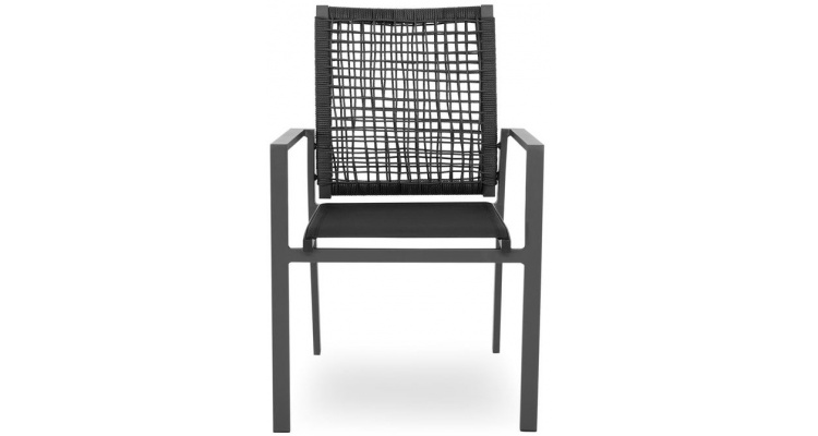 Set mobilier ENCORE/MAURO terasa/gradina, 4 scaune si masa dreptunghiulara