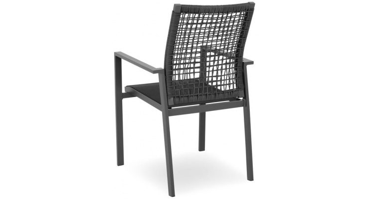 Set mobilier ENCORE/MAURO terasa/gradina, 4 scaune si masa dreptunghiulara