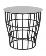 Set mobilier MILANO terasa/gradina, 2 sezlonguri si masuta