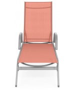 Sezlong PYLOS portocaliu