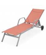 Sezlong PYLOS portocaliu