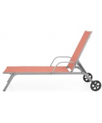 Sezlong PYLOS portocaliu