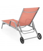 Sezlong PYLOS portocaliu