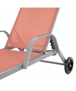 Sezlong PYLOS portocaliu