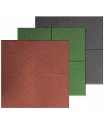 Pavele cauciuc alveolare 100x100x 4,5 cm