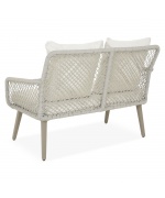 Set mobilier RENNES terasa/gradina, 2 fotolii, canapea si masa