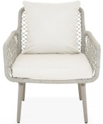 Set mobilier RENNES terasa/gradina, 2 fotolii, canapea si masa