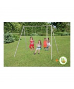 Complex de 3 leagane Paulo pentru 4 copii Complex de 3 leagane Paulo pentru 4 copii