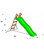 Tobogan DANU cu scara 215 cm