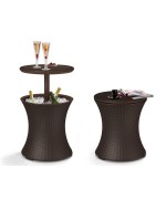 Masuta de bar Cool Bar Rattan Maro keter