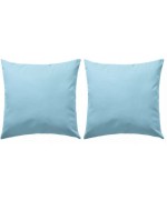 Perne de exterior, 2 buc., albastru deschis, 45 x 45 cm