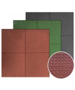 Pavele cauciuc alveolare pentru nisip 100x100x 4,5 cm