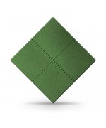 Pavele cauciuc plane 100X100x2,5 cm