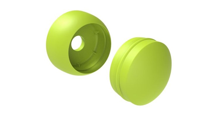 Capac de plastic KBT pentru suruburi 12 mm,verde