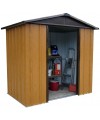 Magazie metalică de grădină YARDMASTER 65WGY – 2,33 m², oțel galvanizat 0,3 mm