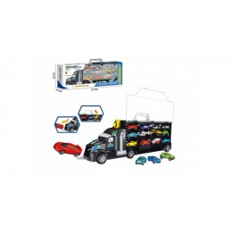 Set camion cu 10 masinute,...