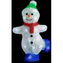 Figurină om zăpadă Crăciun...