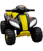 ATV electric copii galben si negru