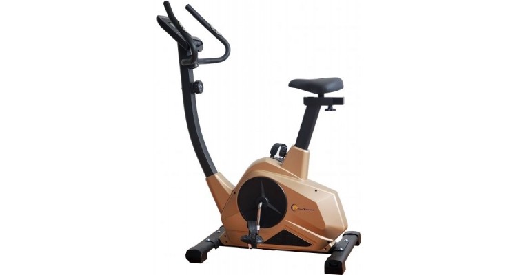 Bicicleta magnetica fittronic 601b gold - apps zwift, kinomap and fitshow