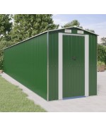 Magazie de gradina, verde, 192x1021x223 cm, otel zincat Magazie de gradina, verde, 192x1021x223 cm, otel zincat