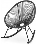 Balansoar de exterior sau interior, poliratan, gri, CORFU TZH50704GY