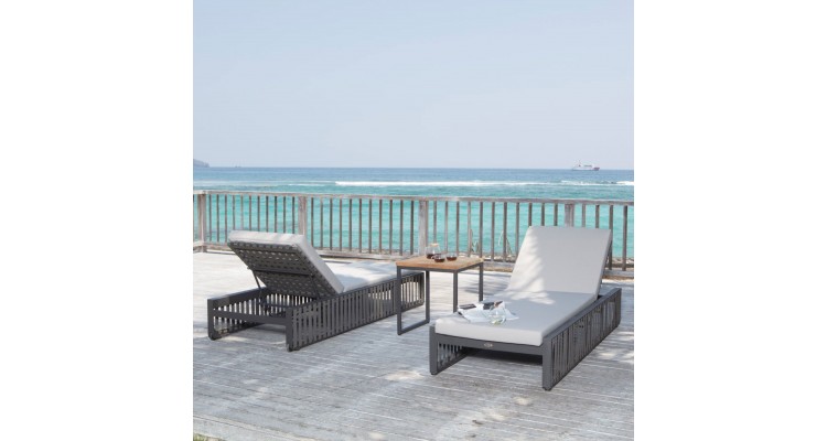Set sezlonguri metalice, Skyline Horizon Lounger, terasa si gradina, 2 sezlonguri si masuta Mobilier Grădină 2 Set sezlonguri metalice, Skyline Horizon Lounger, terasa si gradina, 2 sezlonguri si masuta Mobilier Grădină 2