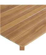 Set mobilier de exterior, 5 piese, lemn masiv de acacia